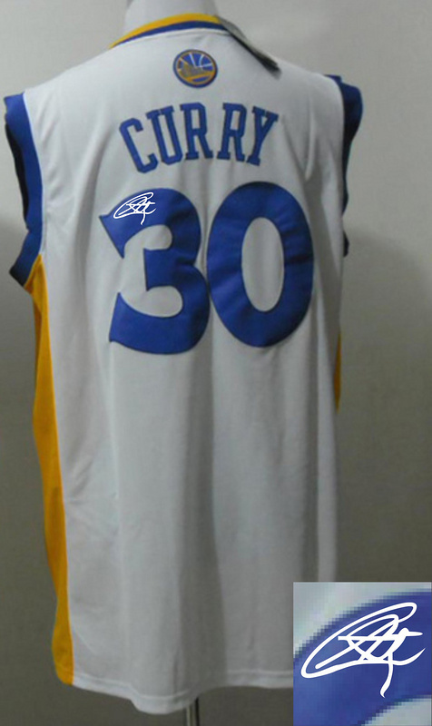NBA Golden State Warriors #30 Curry Signature Swingman Jersey