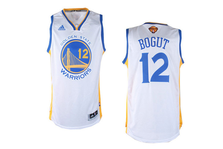 NBA Golden State Warriors #12 Andrew Bogut Finals Jersey