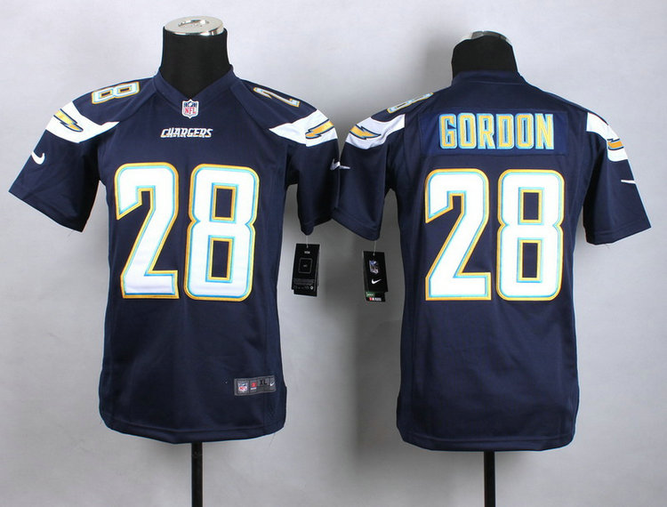 Nike NFL San Diego Chargers #28 Goroon Women Jersey